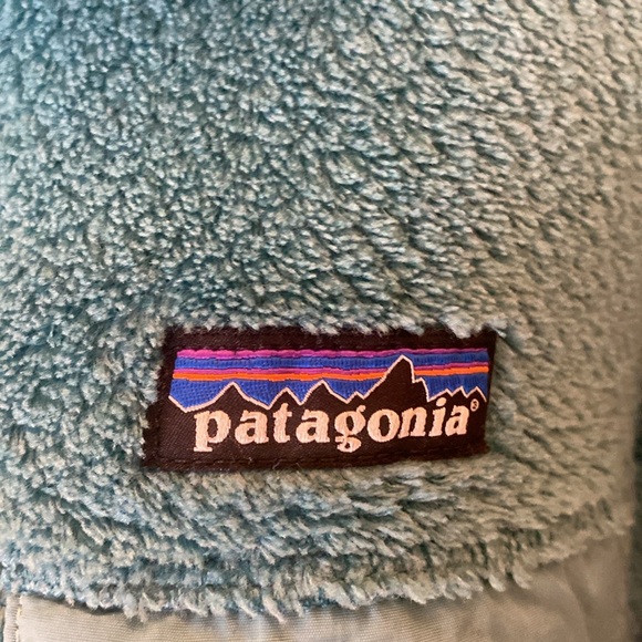 Patagonia Teal Fleece Jacket Medium - Picture 10 of 13